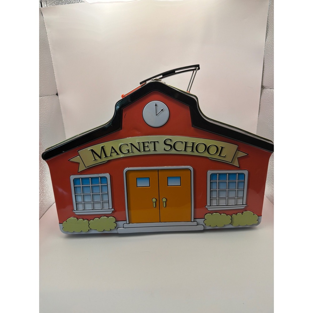 Parents Magazine Magnet School Tin Battat Educational Toy Letters Numbers Cards